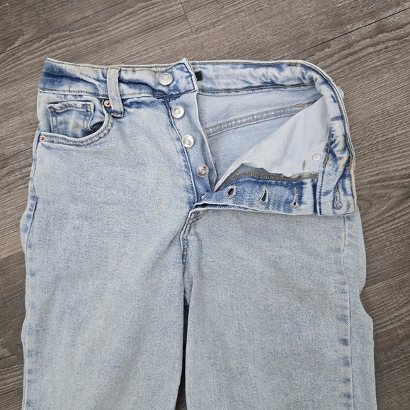 Wild Fable super high rise straight size 00 ripped distressed jeans - Picture 5 of 6